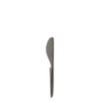 christofle Black Stainless Steel Butter Spreader