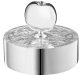 christofle pebble paperweight jardin d'eden  silver plated 4
