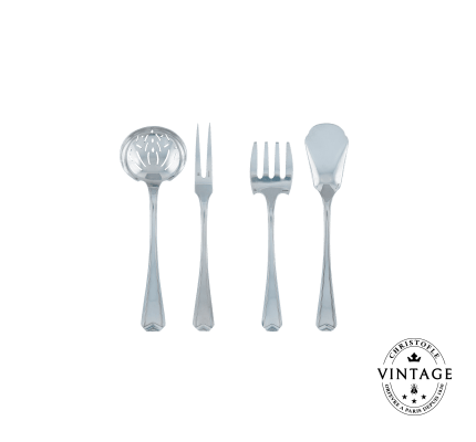 Set of Flatware for Hors d'Œuvre, Silverware - Vintage