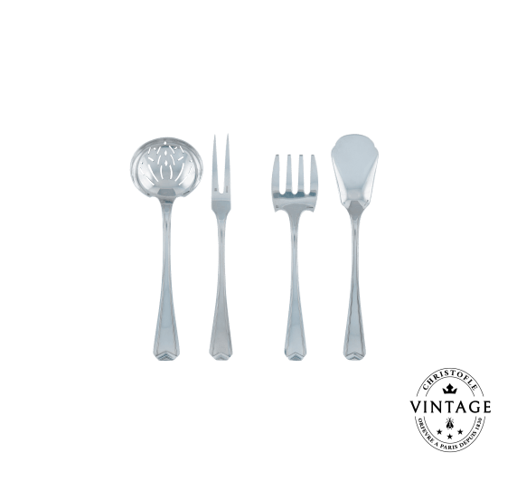 Set of Flatware for Hors d'Œuvre, Silverware - Vintage