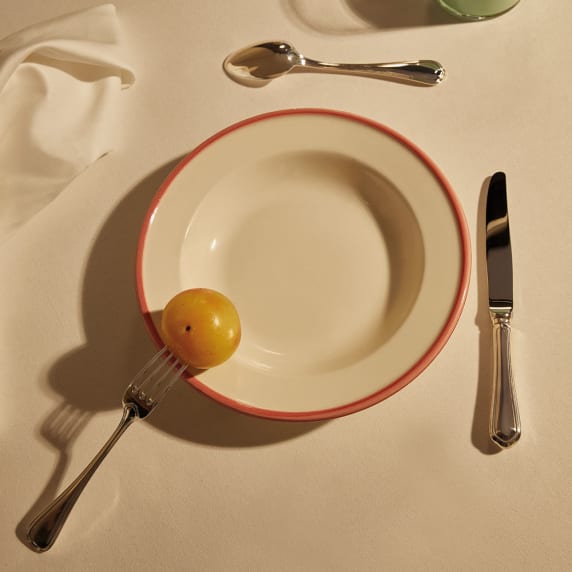 Silver plated christofle flatware set for 12 people (48 pieces) spatours