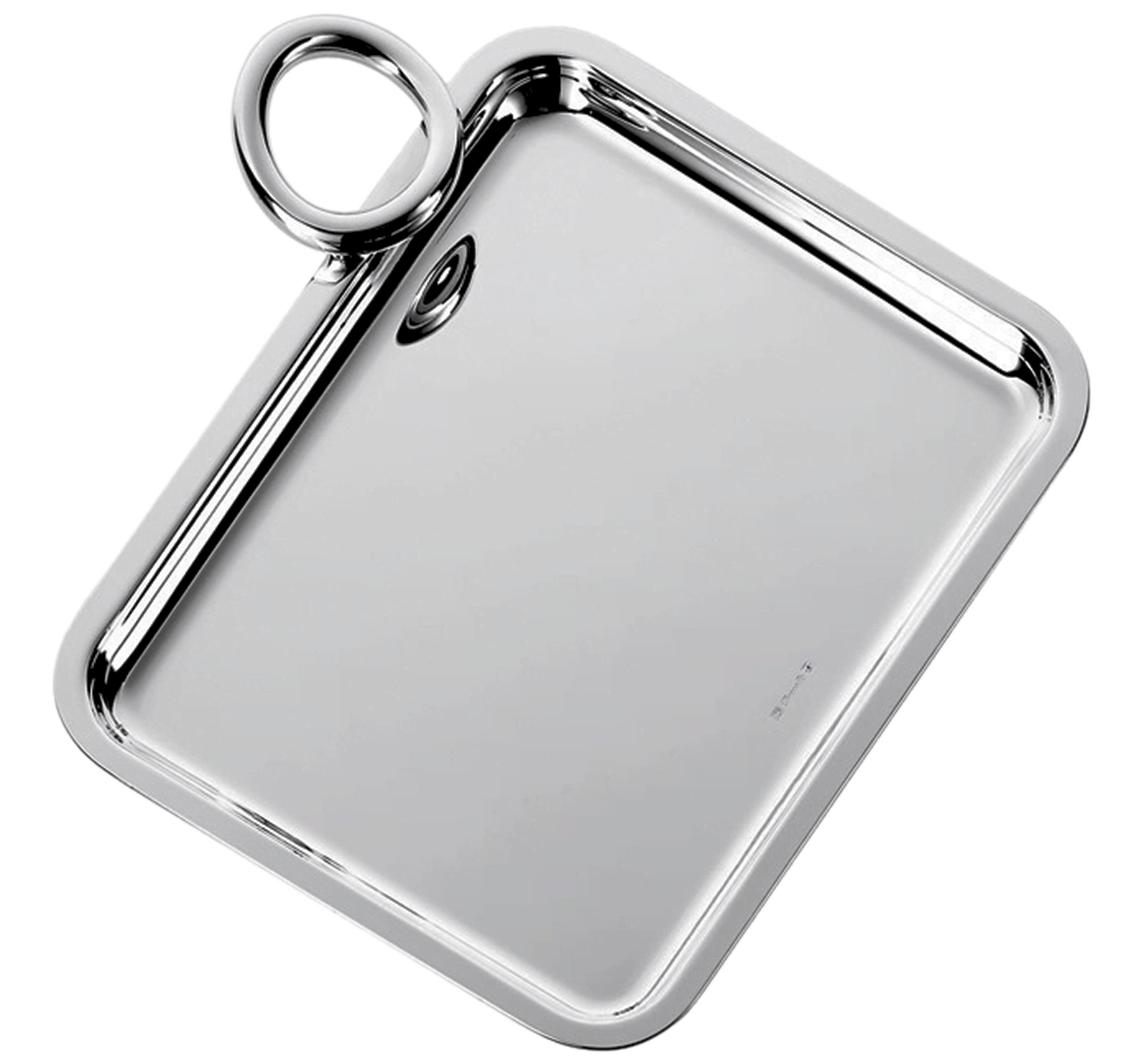 christofle plateau rectangulaire en métal argenté - 20 x 16 cm 4