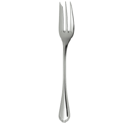 christofle serving fork spatours  silver plated 1