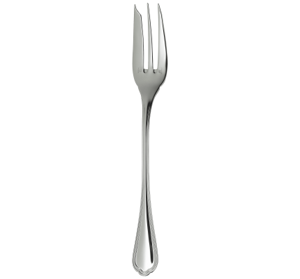 Silver-Plated Serving Fork
