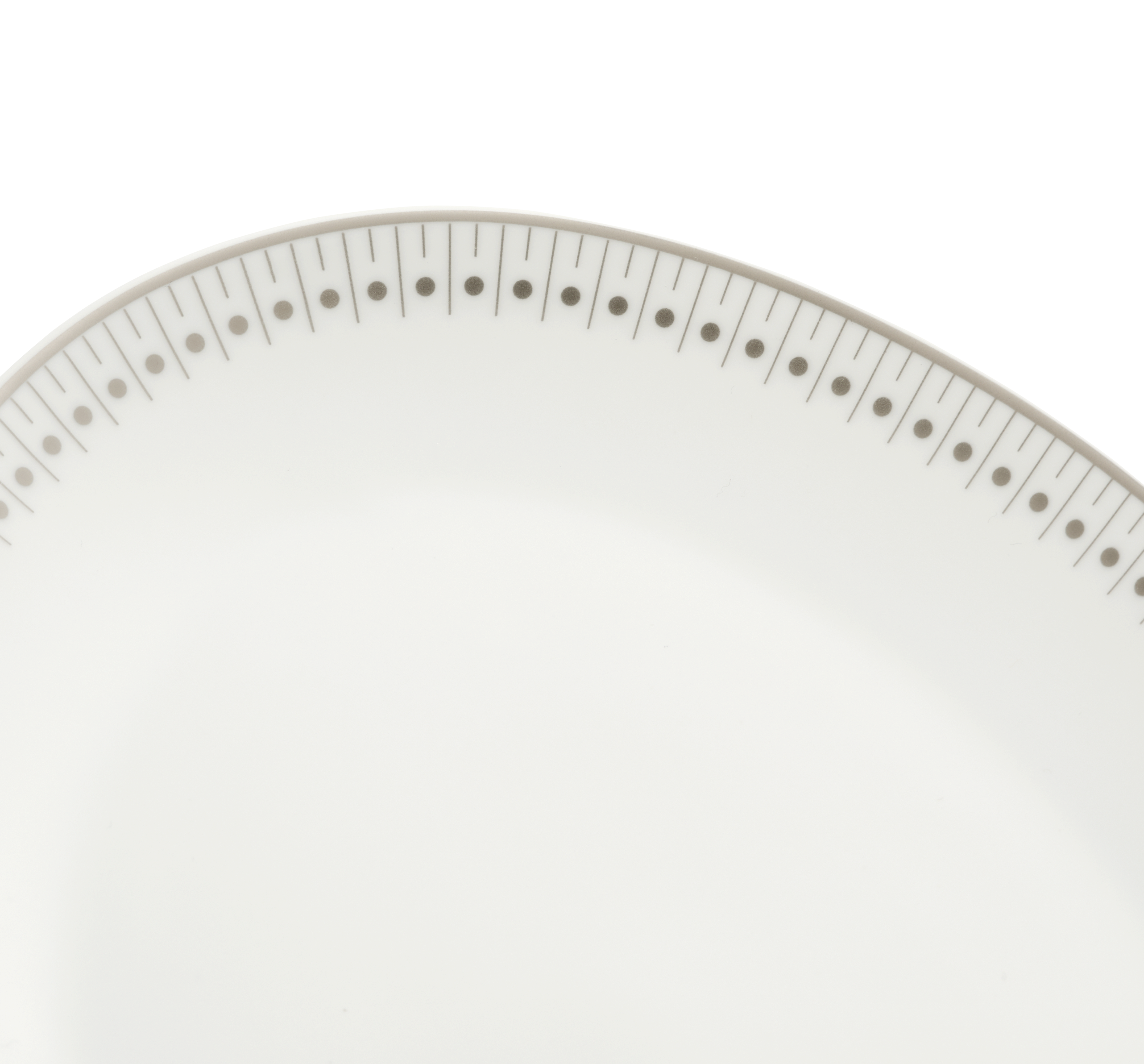 christofle plat ovale 28 cm en porcelaine finition platine 2