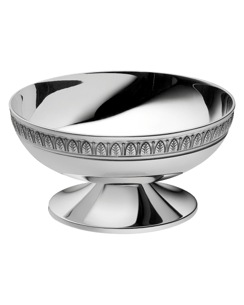 Silver-Plated Pedestal Bowl