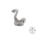 christofle snake zodiac sign, silverware - vintage 1