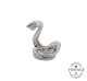 christofle snake zodiac sign, silverware - vintage 1
