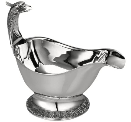 christofle gravy boat 240ml malmaison  silver plated 1