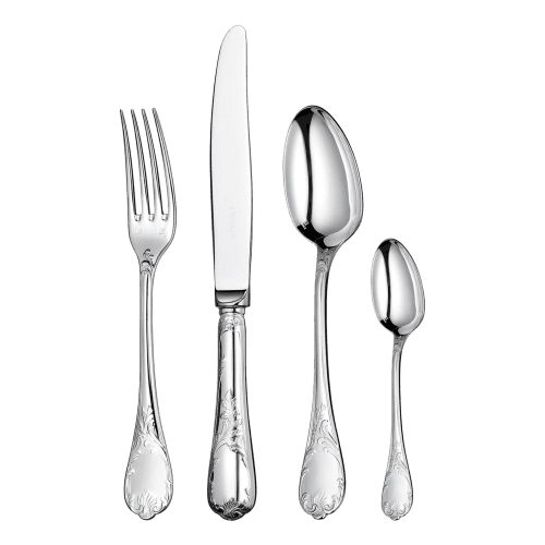 Silverware Set With Steak Knives, 48-Piece Stainless Steel