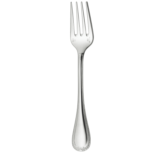 christofle salad fork malmaison  silver plated 1
