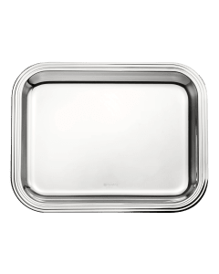 christofle Medium Silver-Plated Rectangular Tray - 26 x 20 cm