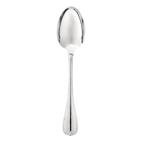 Solid silver hot sale serving spoons