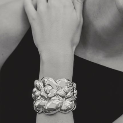 christofle sterling silver cuff bracelet 1