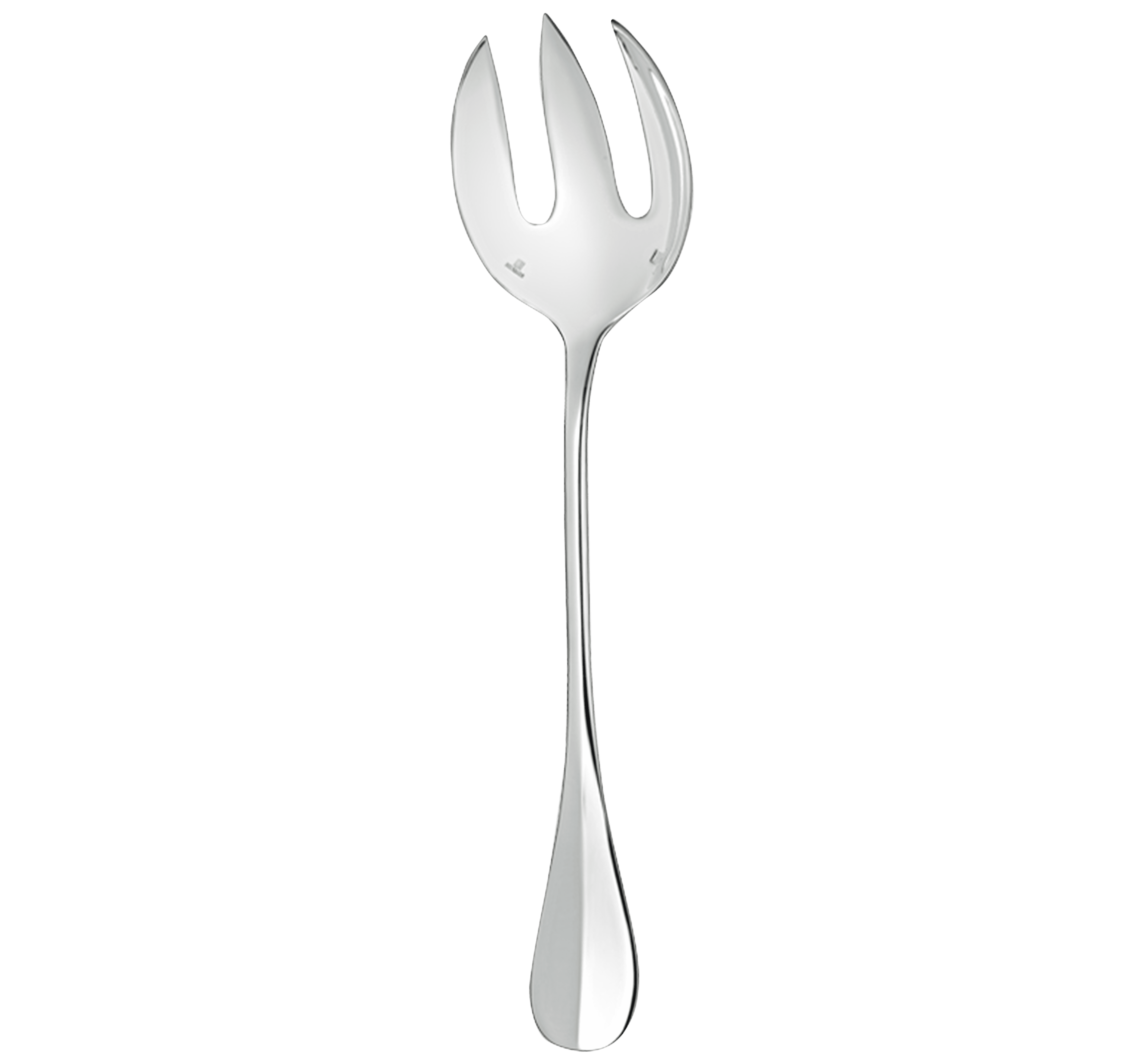 christofle fourchette à servir la salade en métal argenté 1