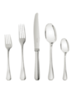 christofle silver-plated 5-piece flatware set 1