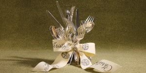 Bowl Trefle A 4 Feuilles Silver plated