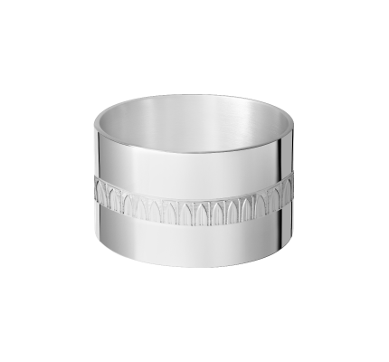 christofle napkin ring malmaison  silver plated 1
