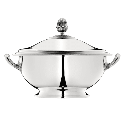 christofle silver plated bowl malmaison   2