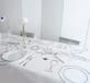 christofle tablecloth for 12 people - sarah espeute for christofle 0
