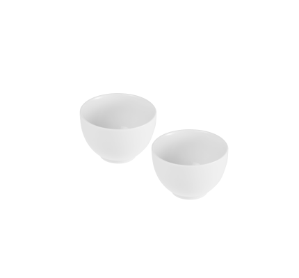 Set of 2 Porcelain Soup Bowls