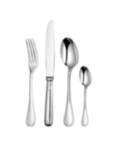 christofle 4-piece silver plated flatware set 1