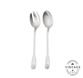 Vintage Silvered Salad Serving Set (2 pieces)
