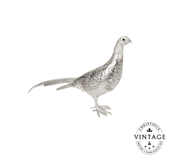 Pheasant, Silverware - Vintage
