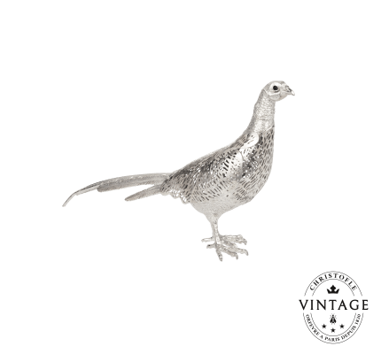 Pheasant, Silverware - Vintage