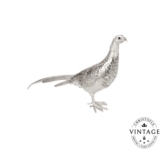 Pheasant, Silverware - Vintage