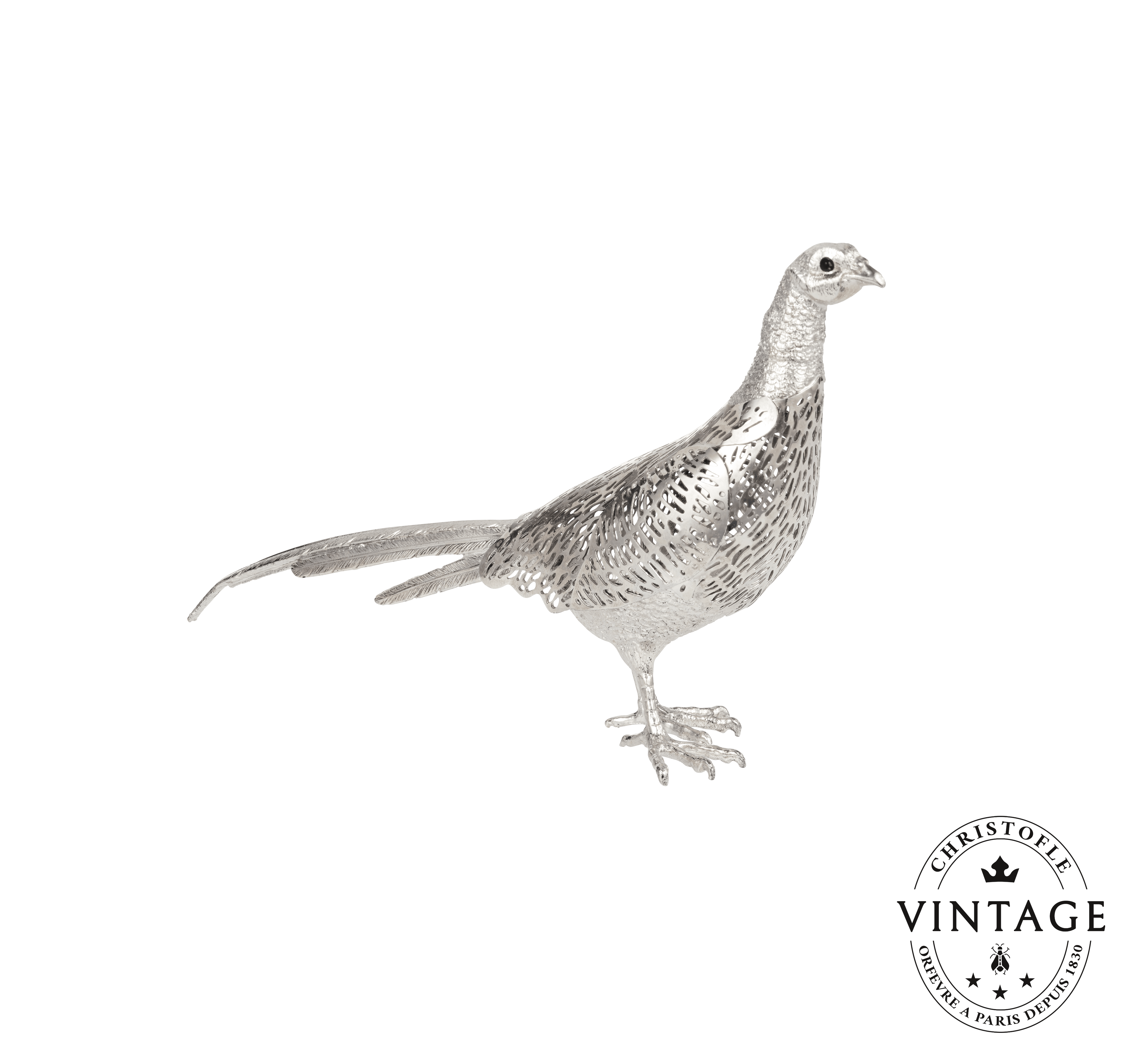 Pheasant, Silverware - Vintage