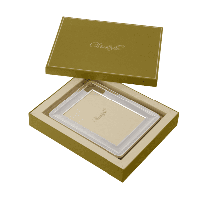 christofle silver plated picture frame - for 13 x 18 cm photos 1