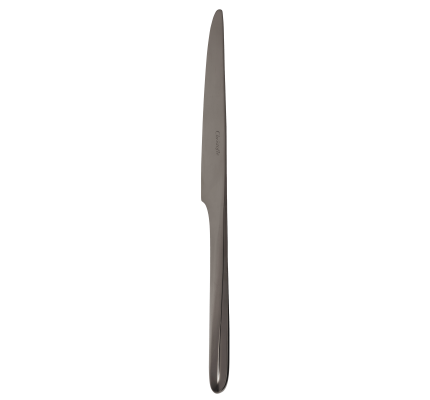 christofle stainless steel table knife - black colour 3