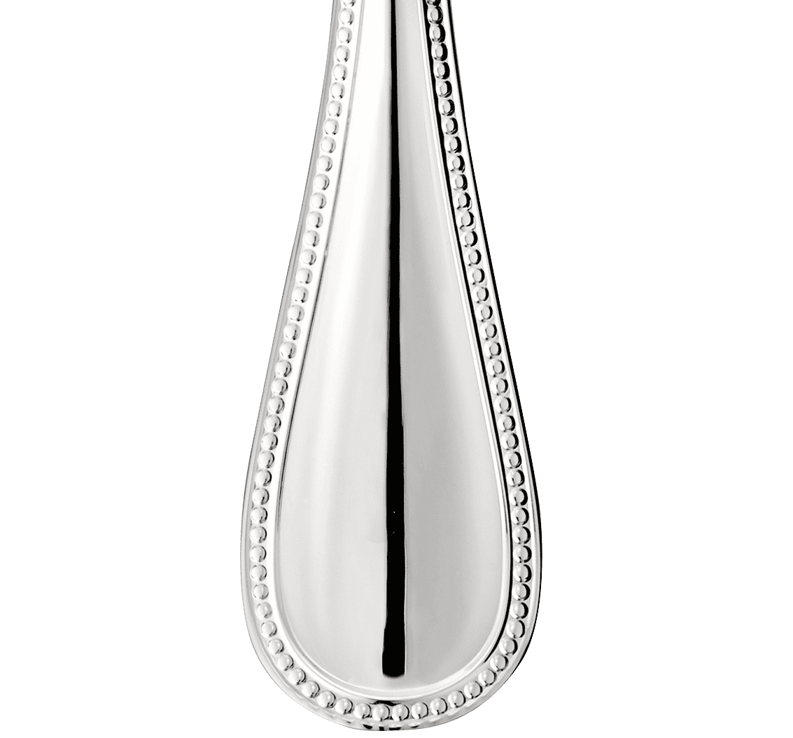 christofle standard table spoon perles  sterling silver 3
