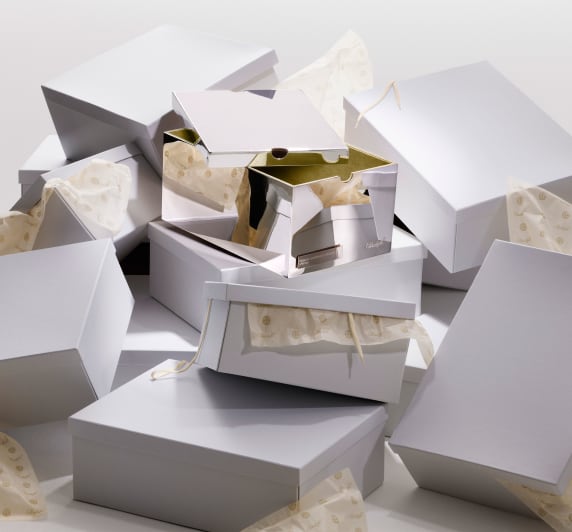 christofle silver-plated sneaker's box 5