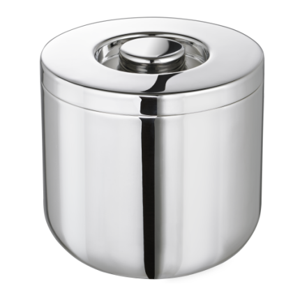 christofle stainless steel insulated ice bucket 1