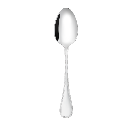 christofle table spoon perles  silver plated 3
