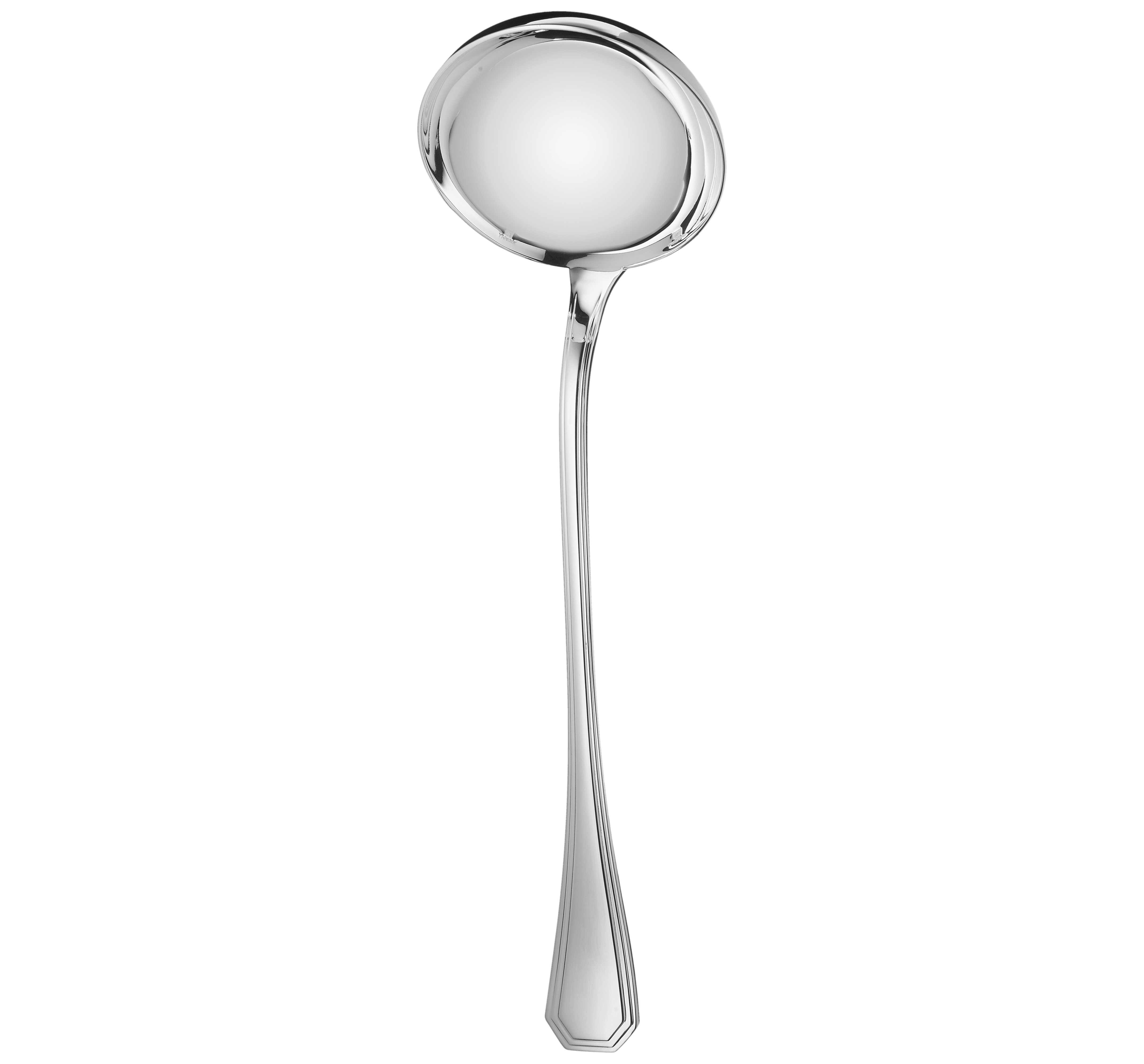 christofle silver-plated soup ladle 1