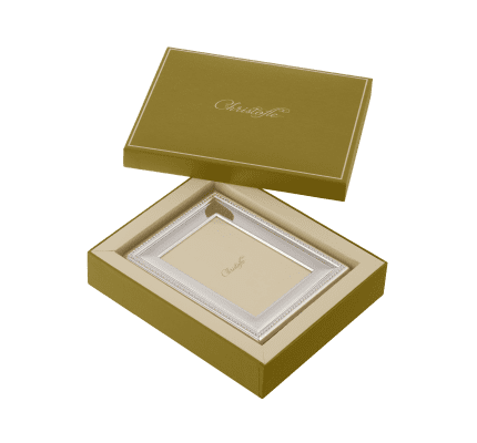 christofle silver plated picture frame - for 10x15 cm photos 1