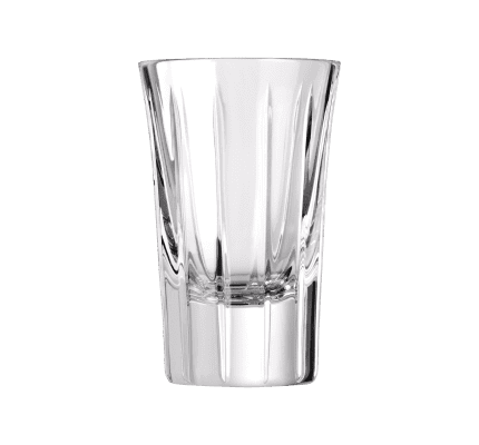 christofle crystal vodka glasses - set of 4 2
