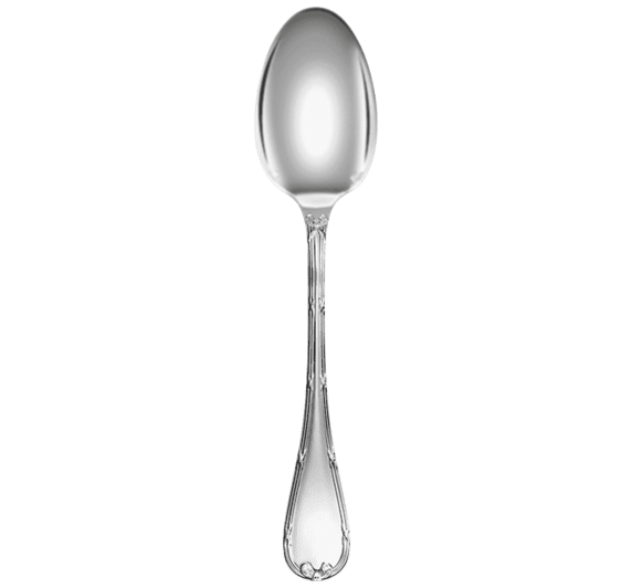 christofle standard table spoon rubans  silver plated 1
