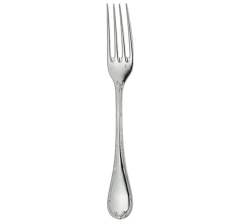 christofle dessert fork rubans  silver plated 3