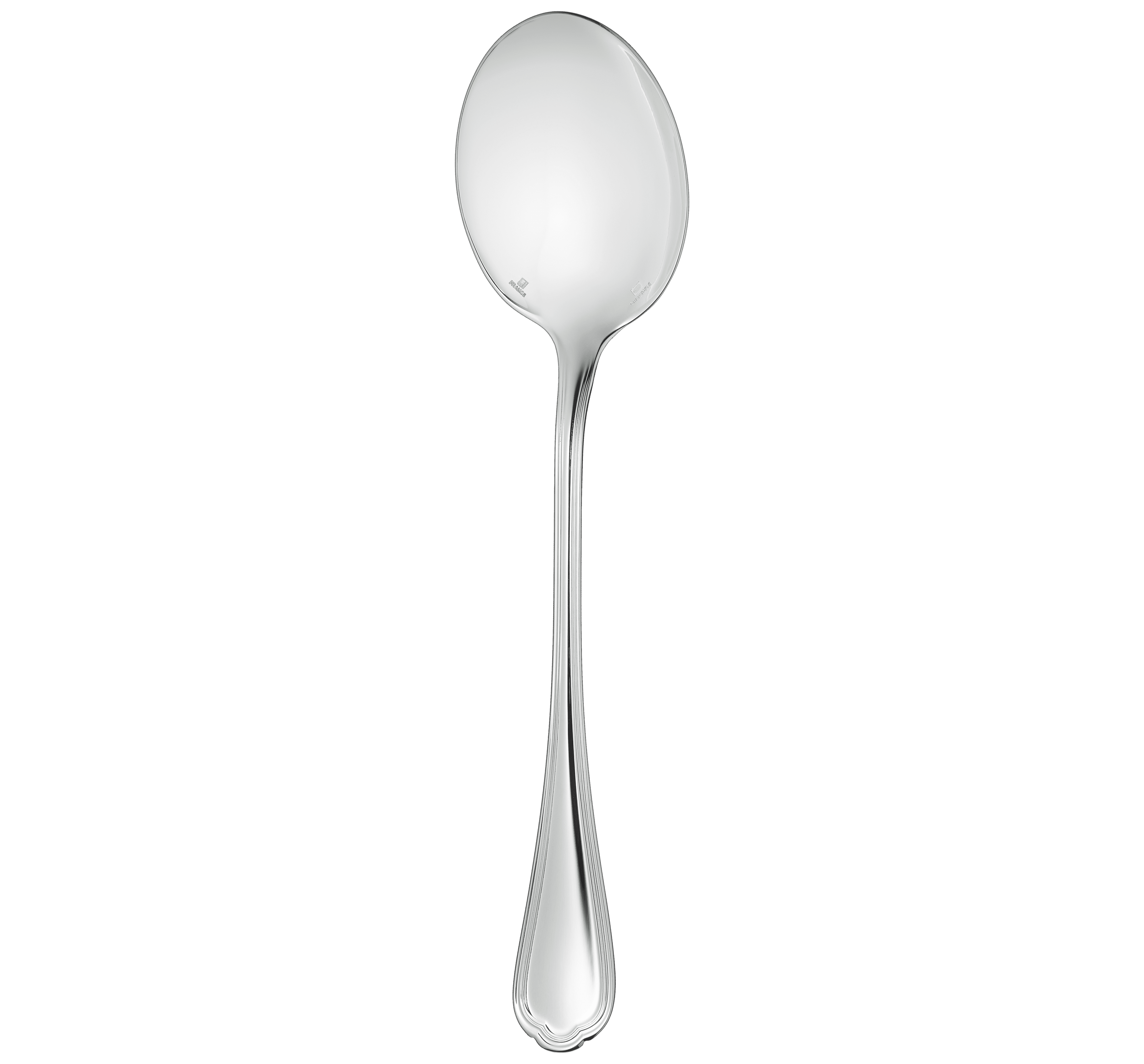 christofle cuillère à servir la salade en métal argenté 1