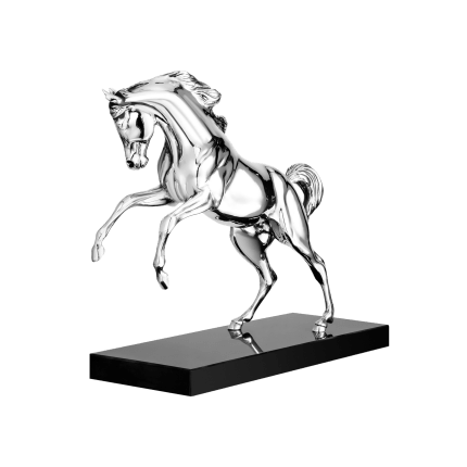 christofle sterling silver arabian horse - haute orfèvrerie 2