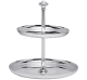 christofle 2-tier pastry stand  Albi  Silver plated