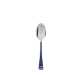 christofle silver plated dessert spoon - marbled blue 1