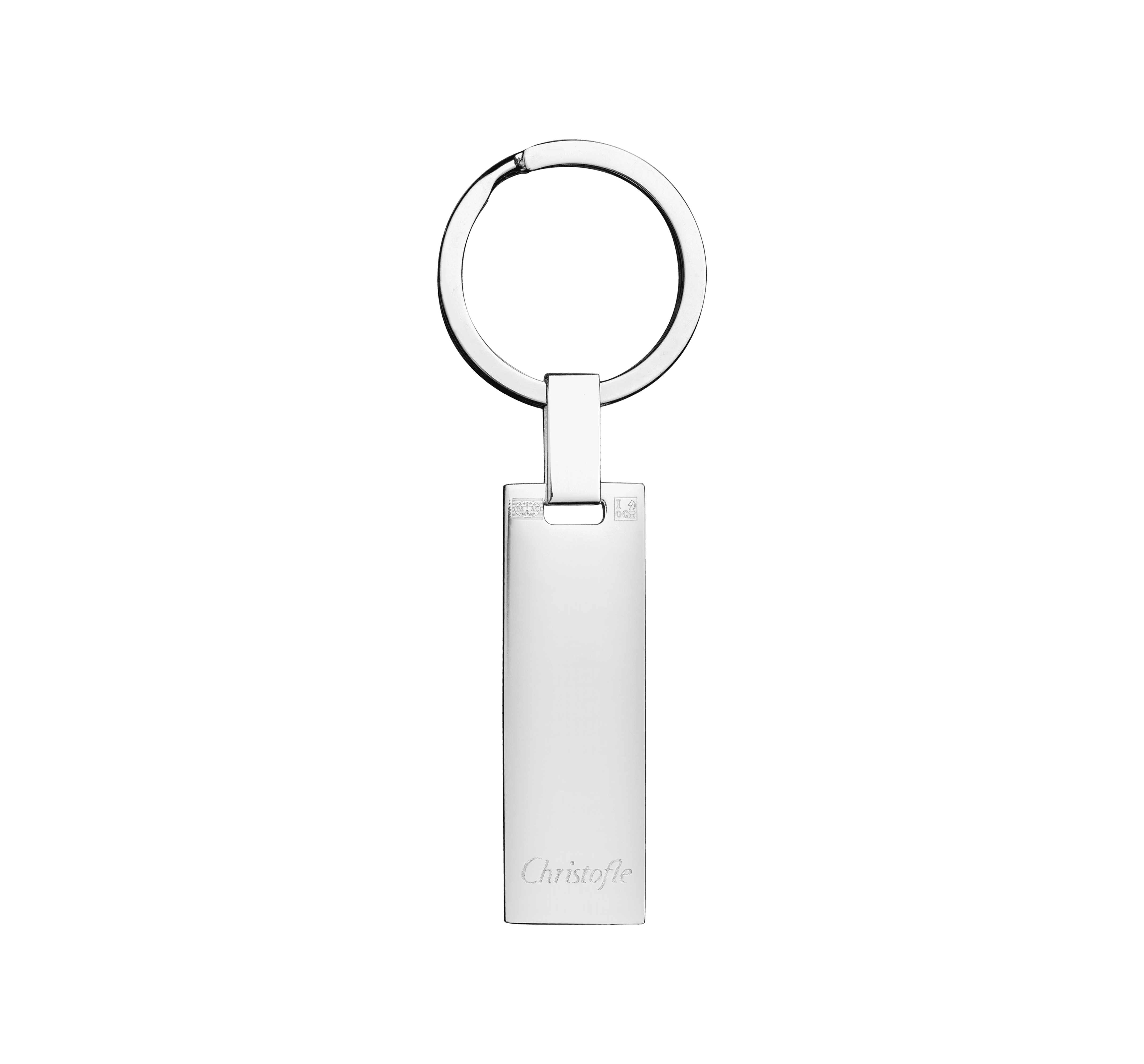 Metal Antique Silver Color Keychains Keyrings RF4K2 Bullet Key Chain Ring