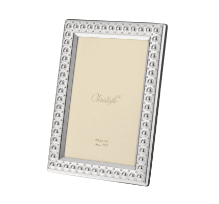 christofle sterling silver picture frame - for 10 x 15 cm photos 1