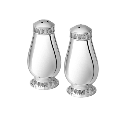 christofle salt and pepper shaker set malmaison silver plated 1