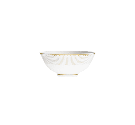 christofle porcelain chinese rice bowl gold finish 0